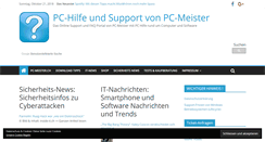 Desktop Screenshot of pc-hilfe.pc-meister.ch